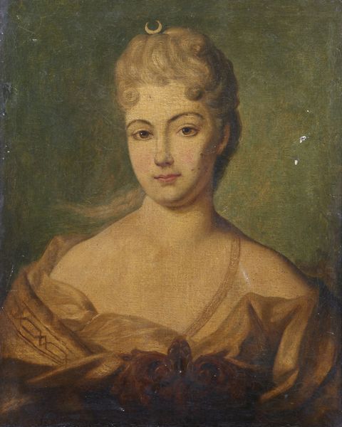 ARTISTA FRANCESE DEL XVIII SECOLO : Ritratto di nobildonna come Artemide  - Asta Asta 432 | ARTE ANTICA E DEL XIX SECOLO Tradizionale - Associazione Nazionale - Case d'Asta italiane