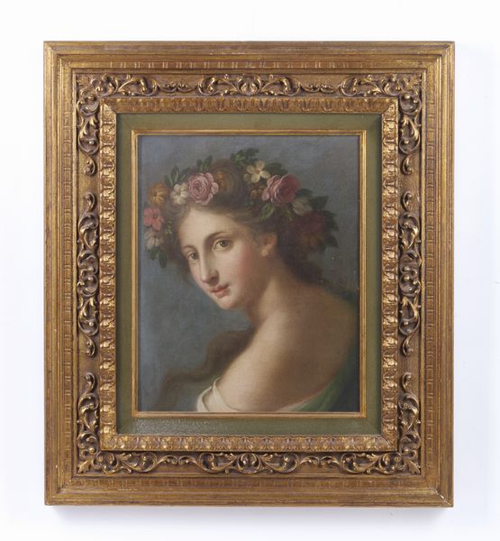 ARTISTA DEL XVIII SECOLO : Ritratto di fanciulla come Flora  - Asta Asta 432 | ARTE ANTICA E DEL XIX SECOLO Tradizionale - Associazione Nazionale - Case d'Asta italiane