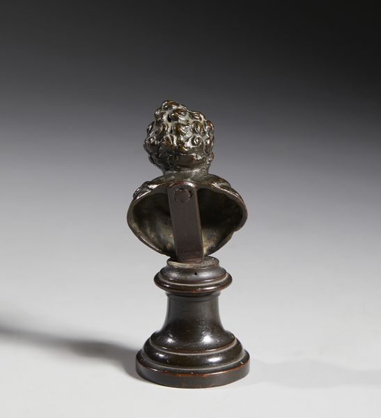 BRONZISTA VENETO DEL XVI-XVII SECOLO : Piccolo busto di fanciullo in bronzo, nei modi di Niccol Roccatagliata  - Asta Asta 432 | ARTE ANTICA E DEL XIX SECOLO Tradizionale - Associazione Nazionale - Case d'Asta italiane