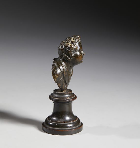 BRONZISTA VENETO DEL XVI-XVII SECOLO : Piccolo busto di fanciullo in bronzo, nei modi di Niccol Roccatagliata  - Asta Asta 432 | ARTE ANTICA E DEL XIX SECOLO Tradizionale - Associazione Nazionale - Case d'Asta italiane