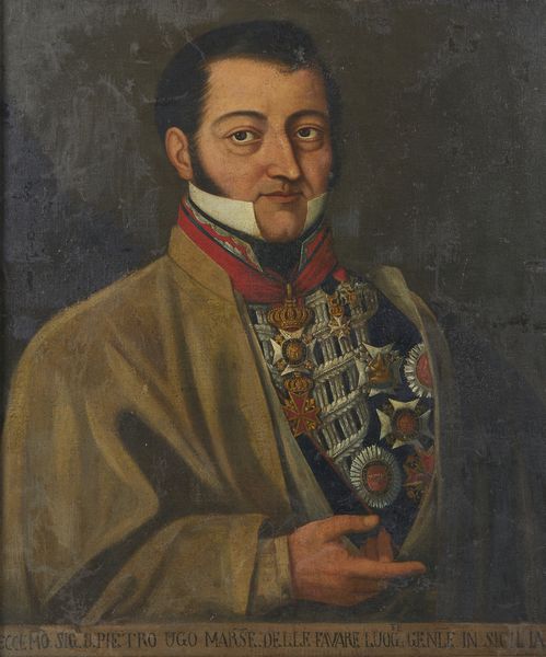 ARTISTA DEL XIX SECOLO : Ritratto di Pietro Ugo Marchese delle Favare, luogotenente in Sicilia  - Asta Asta 432 | ARTE ANTICA E DEL XIX SECOLO Tradizionale - Associazione Nazionale - Case d'Asta italiane
