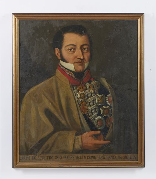ARTISTA DEL XIX SECOLO : Ritratto di Pietro Ugo Marchese delle Favare, luogotenente in Sicilia  - Asta Asta 432 | ARTE ANTICA E DEL XIX SECOLO Tradizionale - Associazione Nazionale - Case d'Asta italiane