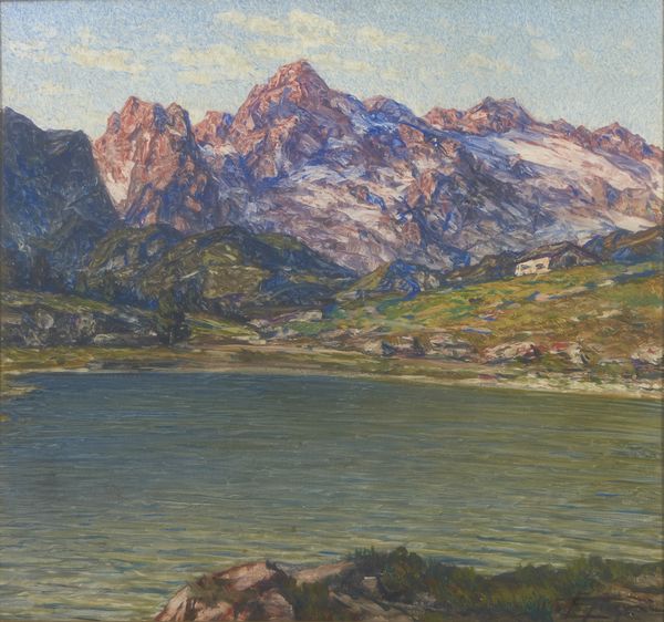 TOGNI EDOARDO (1884 - 1962) : Al laghetto di campo, Valle di Fumo  - Asta Asta 432 | ARTE ANTICA E DEL XIX SECOLO Tradizionale - Associazione Nazionale - Case d'Asta italiane