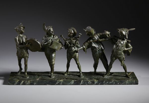 DE MATTEIS FRANCESCO (1852 - 1917) : Concertino a Piedigrotta  - Asta Asta 432 | ARTE ANTICA E DEL XIX SECOLO Tradizionale - Associazione Nazionale - Case d'Asta italiane