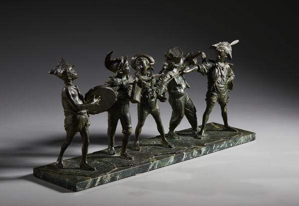 DE MATTEIS FRANCESCO (1852 - 1917) : Concertino a Piedigrotta  - Asta Asta 432 | ARTE ANTICA E DEL XIX SECOLO Tradizionale - Associazione Nazionale - Case d'Asta italiane