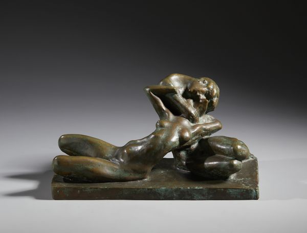 MAZZOLANI ENRICO (1876 - 1968) : L'offerta  - Asta Asta 432 | ARTE ANTICA E DEL XIX SECOLO Tradizionale - Associazione Nazionale - Case d'Asta italiane