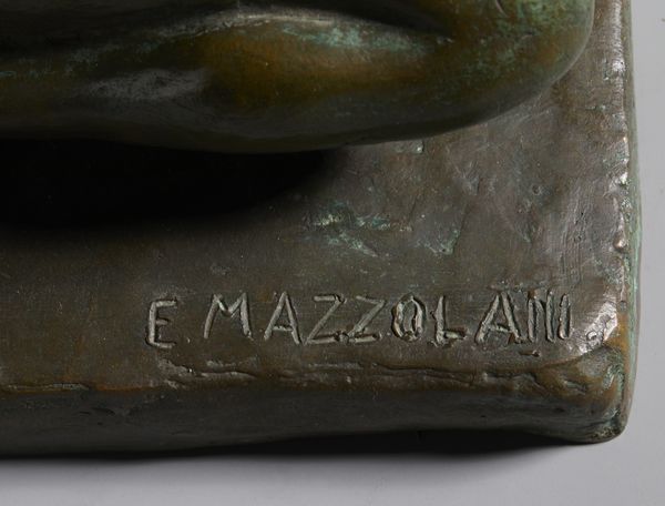 MAZZOLANI ENRICO (1876 - 1968) : L'offerta  - Asta Asta 432 | ARTE ANTICA E DEL XIX SECOLO Tradizionale - Associazione Nazionale - Case d'Asta italiane