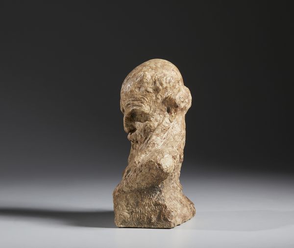 SCULTORE ITALIANO DEL XIX-XX SECOLO : Busto di satiro  - Asta Asta 432 | ARTE ANTICA E DEL XIX SECOLO Tradizionale - Associazione Nazionale - Case d'Asta italiane