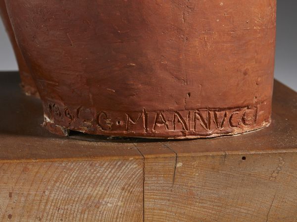 MANNUCCI GIANNETTO (1911 - 1980) : Bagnante  - Asta Asta 432 | ARTE ANTICA E DEL XIX SECOLO Tradizionale - Associazione Nazionale - Case d'Asta italiane