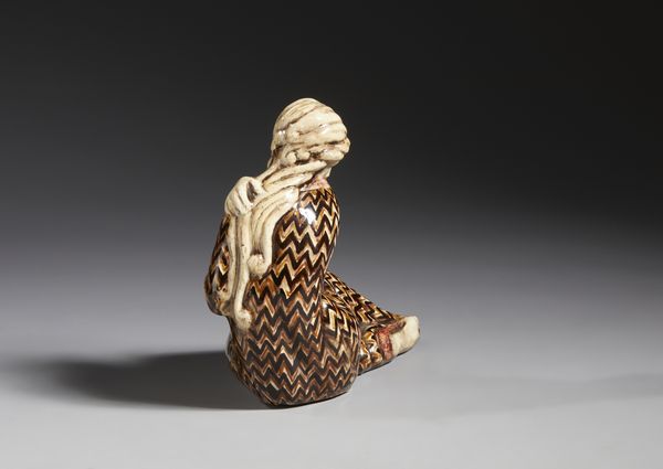 STELLETSKY DIMITRI (1875 - 1947) : Figura femminile seduta  - Asta Asta 432 | ARTE ANTICA E DEL XIX SECOLO Tradizionale - Associazione Nazionale - Case d'Asta italiane