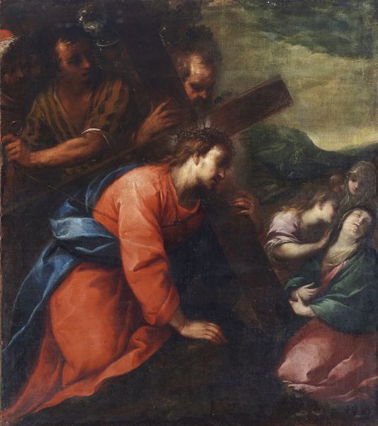 NUVOLONE CARLO FRANCESCO (1608 - 1661) : Cristo sul calvario cade sotto la croce  - Asta Asta 432 | ARTE ANTICA E DEL XIX SECOLO Tradizionale - Associazione Nazionale - Case d'Asta italiane