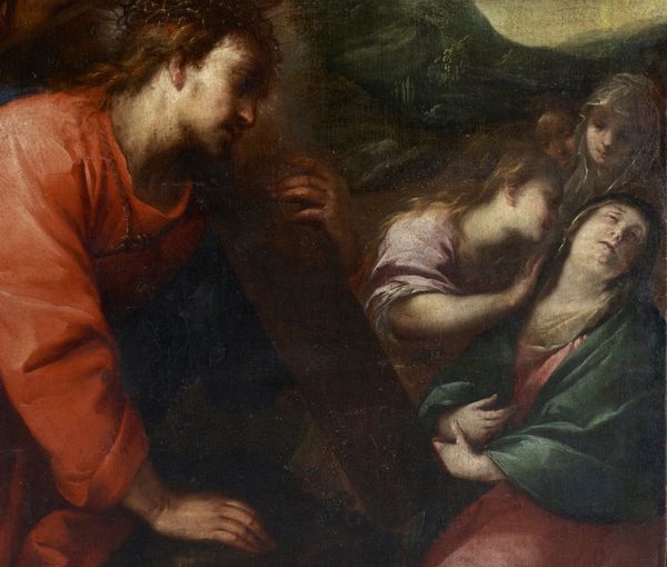 NUVOLONE CARLO FRANCESCO (1608 - 1661) : Cristo sul calvario cade sotto la croce  - Asta Asta 432 | ARTE ANTICA E DEL XIX SECOLO Tradizionale - Associazione Nazionale - Case d'Asta italiane