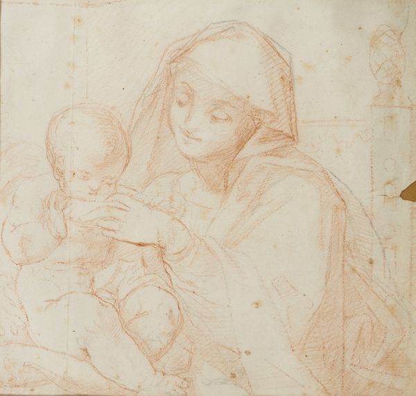 FANCELLI PIETRO  (1764 - 1850) : Madonna con Bambino  - Asta Asta 432 | ARTE ANTICA E DEL XIX SECOLO Tradizionale - Associazione Nazionale - Case d'Asta italiane