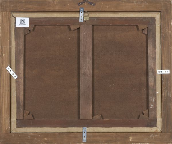 FORABOSCO GIROLAMO (1631 - 1689) : Scena allegorica (probabilmente Mercurio che accompagna Didone di fronte alla Giustizia)  - Asta Asta 432 | ARTE ANTICA E DEL XIX SECOLO Tradizionale - Associazione Nazionale - Case d'Asta italiane