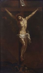 ARTISTA DEL XVII-XVIII SECOLO - Crocifissione