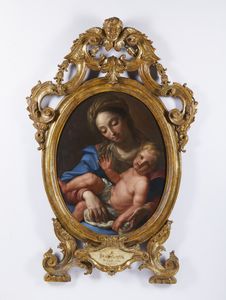 ARTISTA ITALIANO DEL XVIII SECOLO - Madonna con Bambino