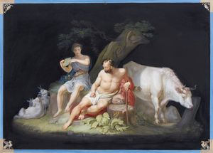 RULLMANN LUDWIG (1765 - 1822) : Apollo e Argo  - Asta Asta 432 | ARTE ANTICA E DEL XIX SECOLO Tradizionale - Associazione Nazionale - Case d'Asta italiane