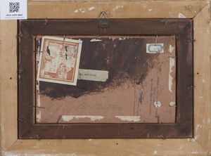 SIGNORINI TELEMACO (1835 - 1901) : A Pistoia  - Asta Asta 432 | ARTE ANTICA E DEL XIX SECOLO Tradizionale - Associazione Nazionale - Case d'Asta italiane