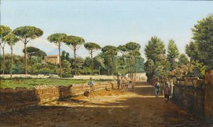 GAETA ENRICO  (1840 - 1887) - Verso Castellammare
