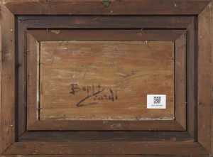 CIARDI BEPPE (1875 - 1932) : Pascolo al tramonto  - Asta Asta 432 | ARTE ANTICA E DEL XIX SECOLO Tradizionale - Associazione Nazionale - Case d'Asta italiane