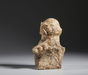 SCULTORE ITALIANO DEL XIX-XX SECOLO : Busto di satiro  - Asta Asta 432 | ARTE ANTICA E DEL XIX SECOLO Tradizionale - Associazione Nazionale - Case d'Asta italiane