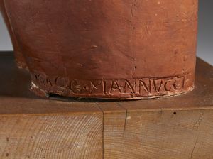 MANNUCCI GIANNETTO (1911 - 1980) : Bagnante  - Asta Asta 432 | ARTE ANTICA E DEL XIX SECOLO Tradizionale - Associazione Nazionale - Case d'Asta italiane