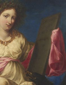 ARTISTA ROMANO DEL XVII-XVIII SECOLO : Allegoria della Gratitudine  - Asta Asta 432 | ARTE ANTICA E DEL XIX SECOLO Tradizionale - Associazione Nazionale - Case d'Asta italiane