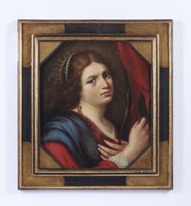 ARTISTA TOSCANO DEL XVII SECOLO : Sant'Orsola  - Asta Asta 432 | ARTE ANTICA E DEL XIX SECOLO Tradizionale - Associazione Nazionale - Case d'Asta italiane