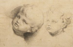 FANCELLI PIETRO  (1764 - 1850) - Studio per volto di bambino