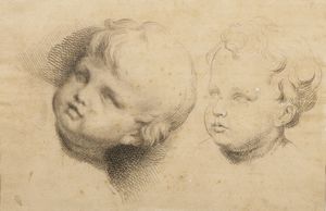 FANCELLI PIETRO  (1764 - 1850) : Studio per volto di bambino  - Asta Asta 432 | ARTE ANTICA E DEL XIX SECOLO Tradizionale - Associazione Nazionale - Case d'Asta italiane