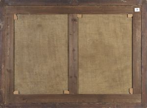 ARTISTA DEL XVII SECOLO : Riposo durante la fuga in Egitto  - Asta Asta 432 | ARTE ANTICA E DEL XIX SECOLO Tradizionale - Associazione Nazionale - Case d'Asta italiane