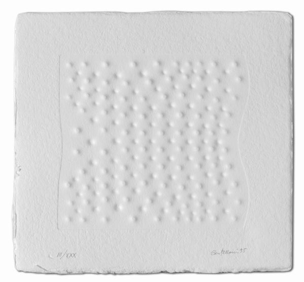 ENRICO CASTELLANI : Tre superfici  - Asta Arte Moderna e Contemporanea - Associazione Nazionale - Case d'Asta italiane