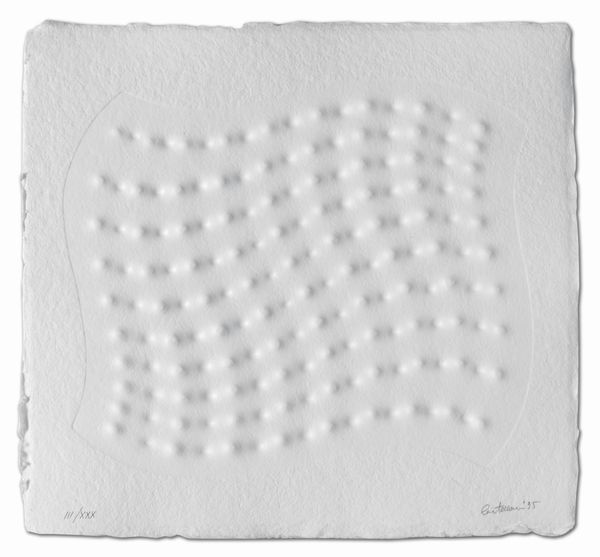 ENRICO CASTELLANI : Tre superfici  - Asta Arte Moderna e Contemporanea - Associazione Nazionale - Case d'Asta italiane