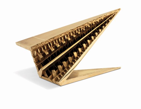 Arnaldo Pomodoro : Messaggio  - Asta Arte Moderna e Contemporanea - Associazione Nazionale - Case d'Asta italiane