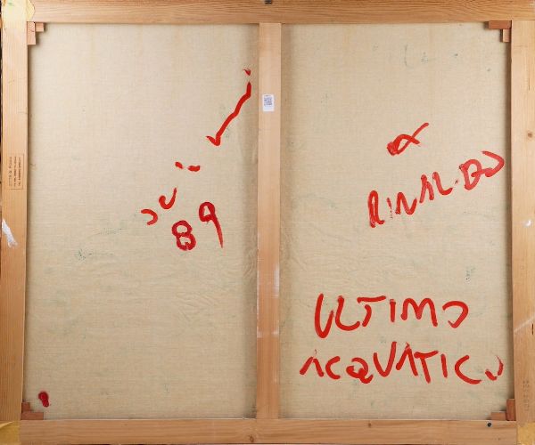 MARIO SCHIFANO : Ultimo acquatico  - Asta Arte Moderna e Contemporanea - Associazione Nazionale - Case d'Asta italiane