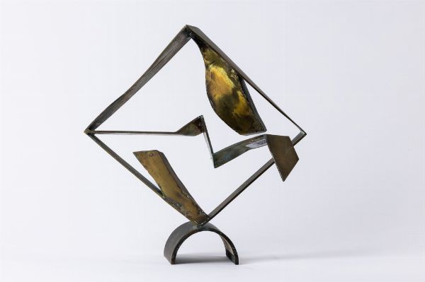 Giuseppe Spagnulo : Spazio interno  - Asta Arte Moderna e Contemporanea - Associazione Nazionale - Case d'Asta italiane