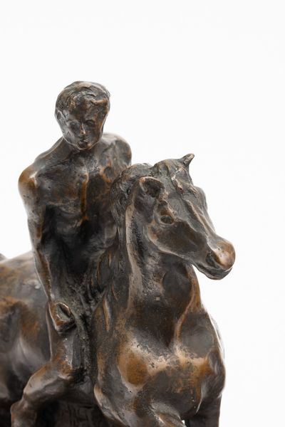 Giorgio de Chirico : Cavallo e cavaliere (Dioscuro)  - Asta Arte Moderna e Contemporanea - Associazione Nazionale - Case d'Asta italiane