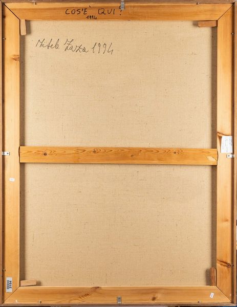 MICHELE ZAZA : Cos' qui?  - Asta Arte Moderna e Contemporanea - Associazione Nazionale - Case d'Asta italiane