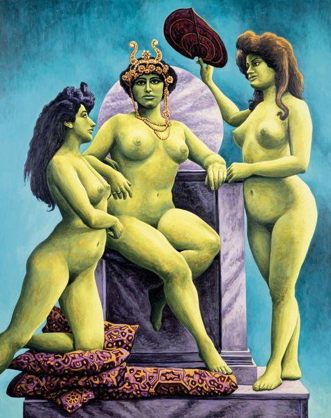 ANDREA ZUCCHI : L'imperatrice Teodora con ancelle  - Asta Arte Moderna e Contemporanea - Associazione Nazionale - Case d'Asta italiane