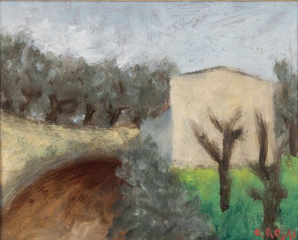 OTTONE ROSAI : Strada in campagna  - Asta Arte Moderna e Contemporanea - Associazione Nazionale - Case d'Asta italiane