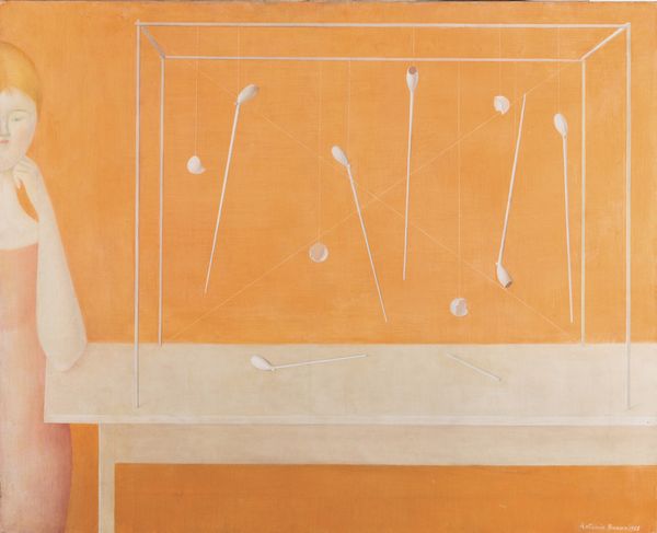 Antonio Bueno : Donna con pipe  - Asta Arte Moderna e Contemporanea - Associazione Nazionale - Case d'Asta italiane