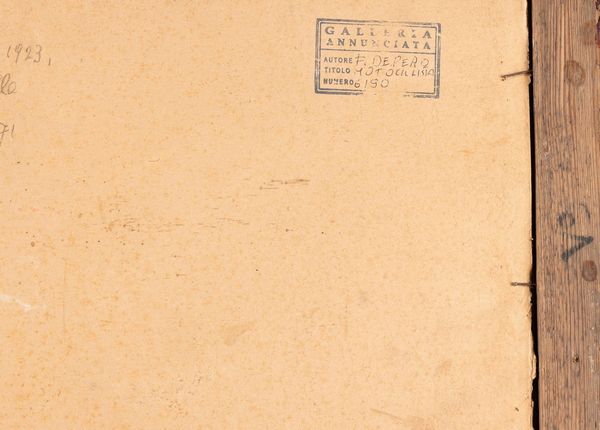 FORTUNATO DEPERO : Il motociclista  - Asta Arte Moderna e Contemporanea - Associazione Nazionale - Case d'Asta italiane