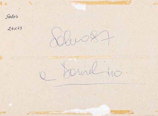 Salvo : Senza titolo  - Asta Arte Moderna e Contemporanea - Associazione Nazionale - Case d'Asta italiane