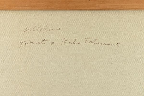 GIULIO TURCATO : Alleluia  - Asta Arte Moderna e Contemporanea - Associazione Nazionale - Case d'Asta italiane