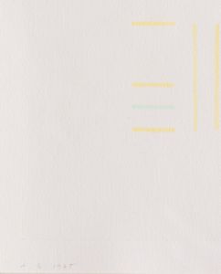 Antonio Calderara : Senza titolo  - Asta Arte Moderna e Contemporanea - Associazione Nazionale - Case d'Asta italiane