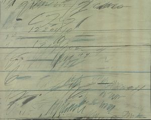 Cy Twombly - Senza titolo