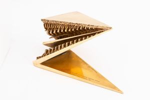 Arnaldo Pomodoro : Messaggio  - Asta Arte Moderna e Contemporanea - Associazione Nazionale - Case d'Asta italiane