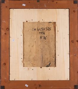 Mattia Moreni : Maril muore, ciao perch 2 - L'identikit artificato  - Asta Arte Moderna e Contemporanea - Associazione Nazionale - Case d'Asta italiane