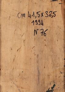 Mattia Moreni : Maril muore, ciao perch 2 - L'identikit artificato  - Asta Arte Moderna e Contemporanea - Associazione Nazionale - Case d'Asta italiane