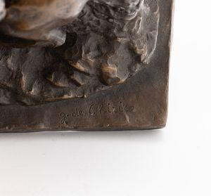 Giorgio de Chirico : Cavallo e cavaliere (Dioscuro)  - Asta Arte Moderna e Contemporanea - Associazione Nazionale - Case d'Asta italiane